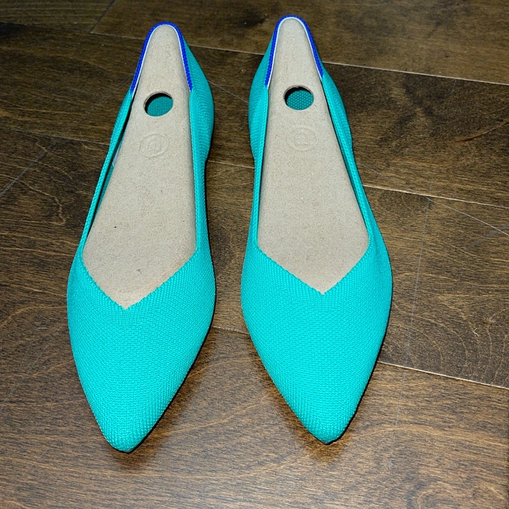 NIB, Rothy’s point flats